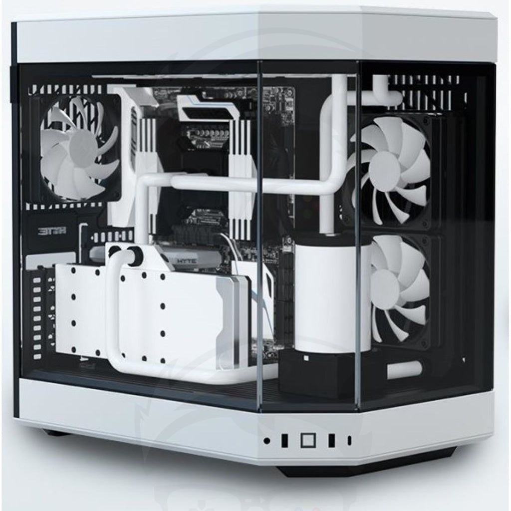 HYTE Y60 Premium Mid-Tower ATX Case (Red/Black/White) GAMING CASE HYTE Y60 Premium Mid-Tower ATX Case (Red/Black/White) GAMING CASE